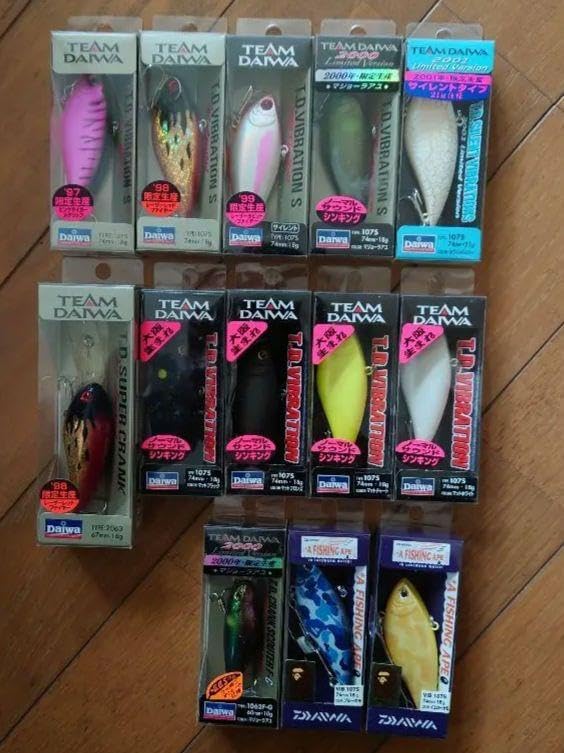 ダイワ TD バイブレーション TDクランク 限定生産 計13個セット